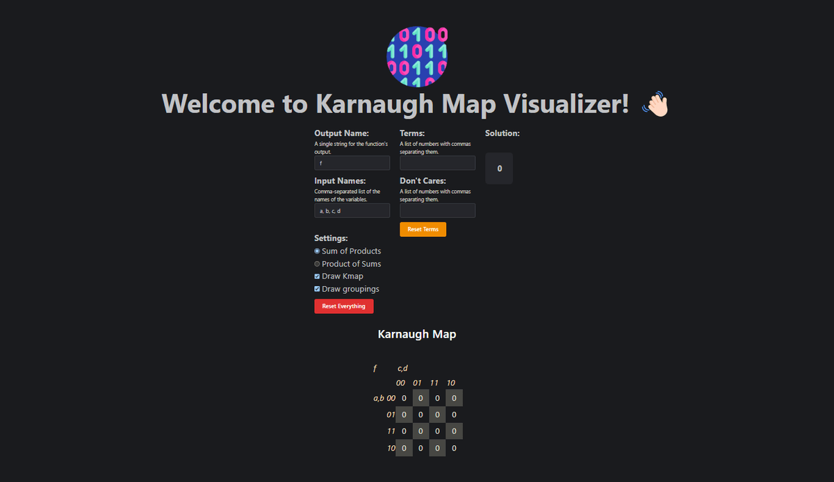 K-Map Visualizer